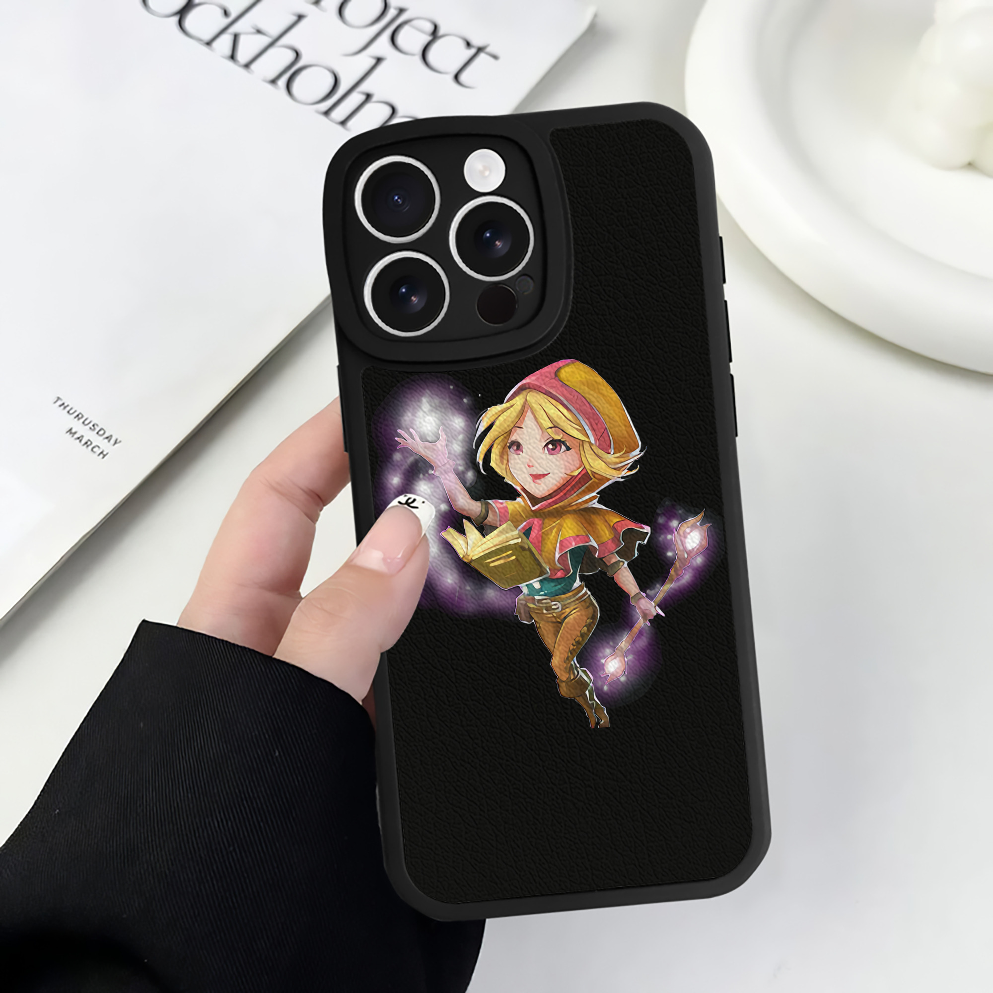 リーグ・オブ・レジェンド League of Legends LOL 【iPhone 16シリーズ対応】シリコンスマホケース（レザー調） 材質：シリコン